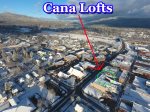 Cana Lofts Penthouse 302 a perfect location in Downtown Whitefish Montana.